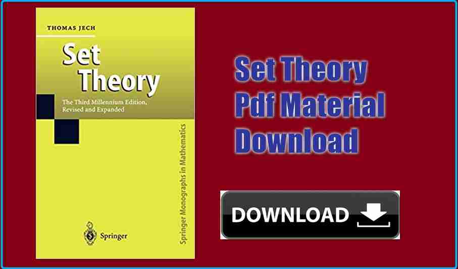 Set Theory Pdf Material for UPSC Download