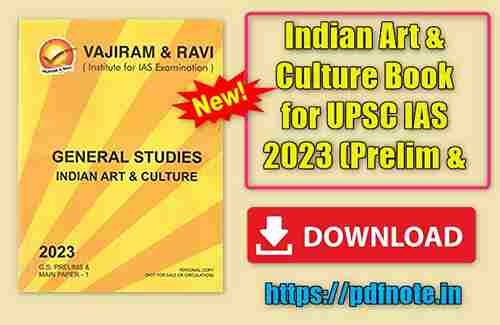 Vajiram & Ravi Art and Culture Notes Pdf 2023