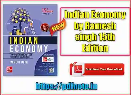 Indian Economy by Ramesh singh 15th Edition in Hindi & English